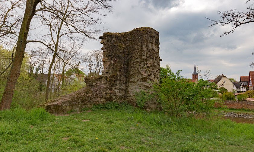 Burg Dorfelden, Niederdorfelden, Germany, Germany